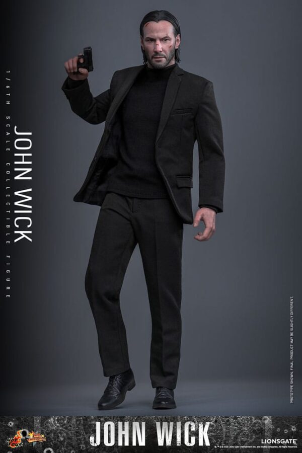 John Wick Movie Masterpiece Akció Figura 1/6 John Wick 31 cm