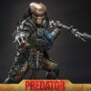 Alien vs. Predator Comic Masterpiece Akció Figura 1/6 Broken Tusk Predator 35 cm