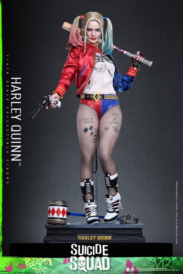 Suicide Squad Movie Masterpiece Akció Figura 1/6 Harley Quinn 29 cm