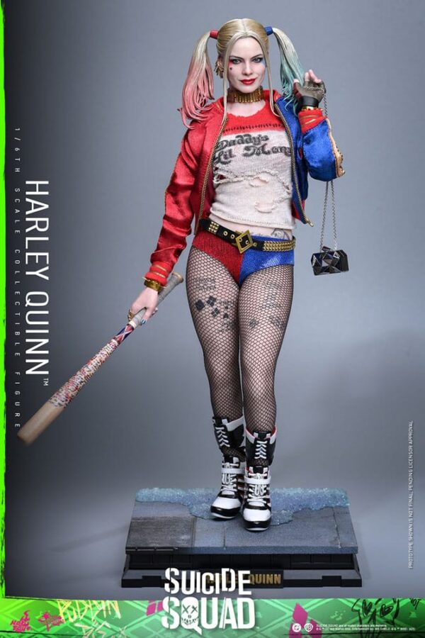 Suicide Squad Movie Masterpiece Akció Figura 1/6 Harley Quinn 29 cm