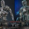 Terminator 2: Judgment Day Movie Masterpiece Akció Figura 1/6 Endoskeleton (Battle Damaged Version) 31 cm