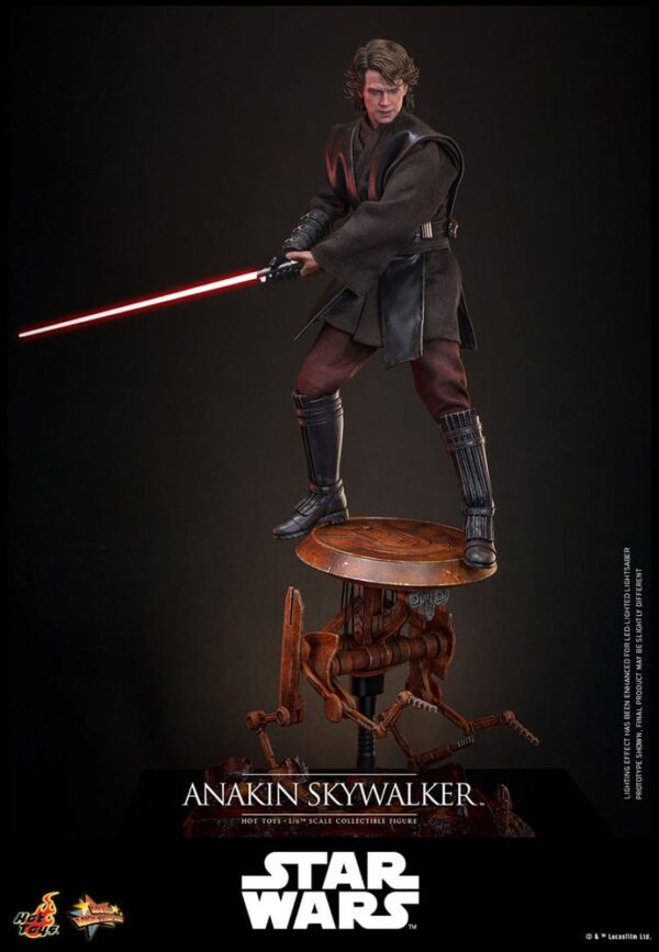 Star Wars: Episode III - Revenge of the Sith Movie Masterpiece Akció Figura 1/6 Anakin Skywalker 31 cm