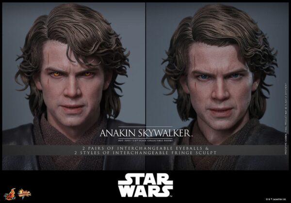 Star Wars: Episode III - Revenge of the Sith Movie Masterpiece Akció Figura 1/6 Anakin Skywalker 31 cm