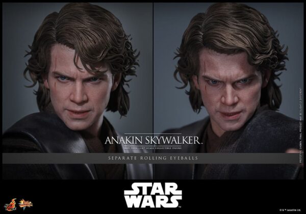 Star Wars: Episode III - Revenge of the Sith Movie Masterpiece Akció Figura 1/6 Anakin Skywalker 31 cm