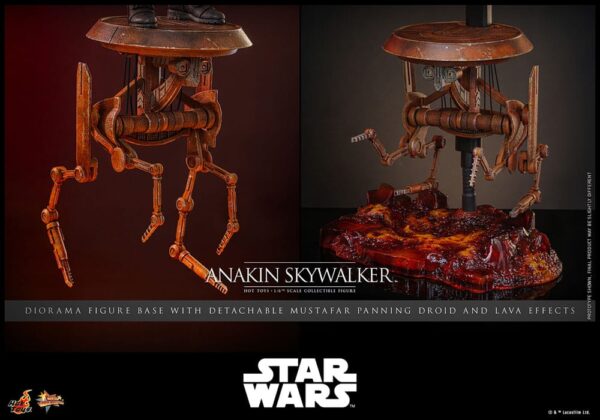Star Wars: Episode III - Revenge of the Sith Movie Masterpiece Akció Figura 1/6 Anakin Skywalker 31 cm