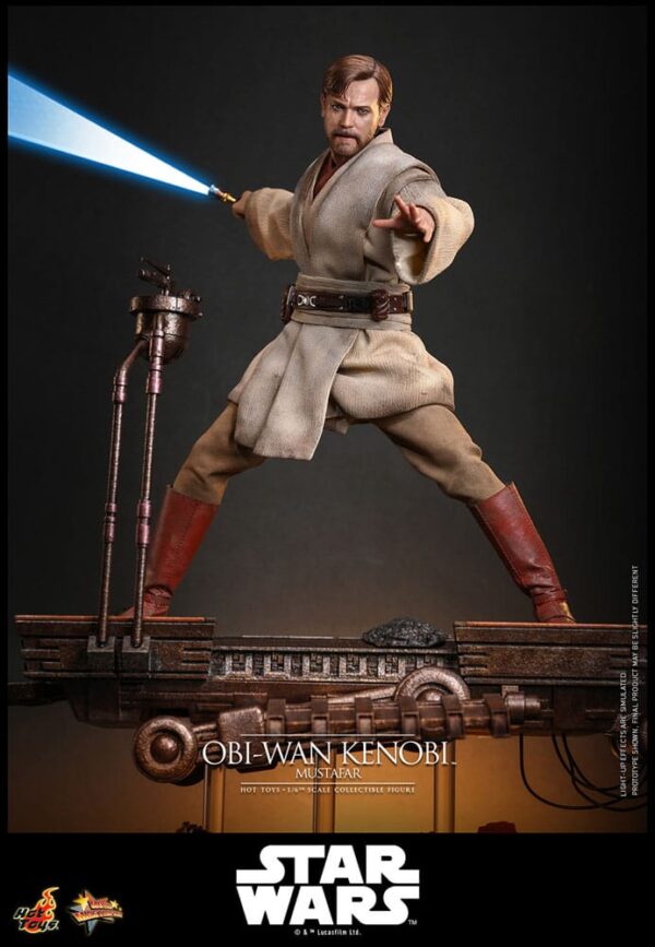 Star Wars: Episode III - Revenge of the Sith Movie Masterpiece Akció Figura 1/6 Obi-Wan Kenobi (Mustafar) 31 cm Star Wars: Episode III - Revenge of the Sith Movie Masterpiece Akció Figura 1/6 Obi-Wan Kenobi (Mustafar) 31 cm