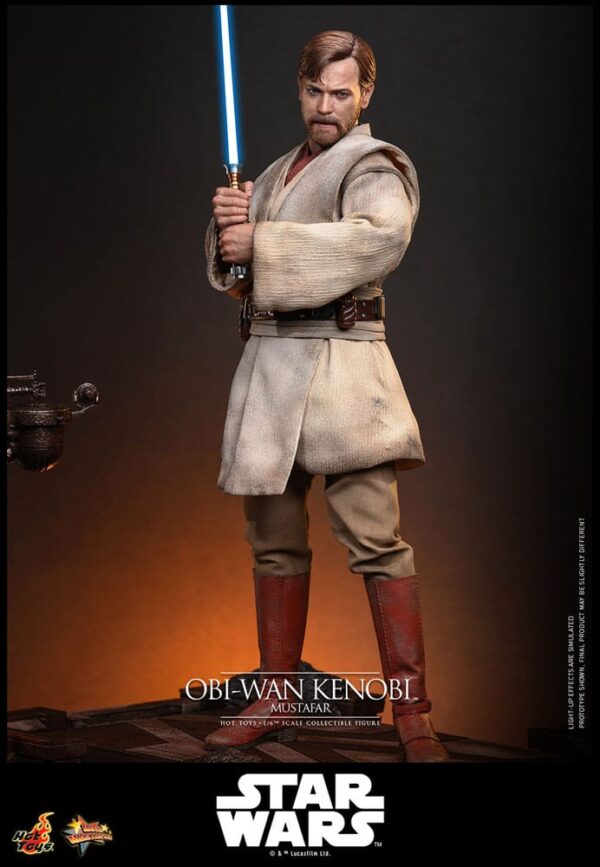 Star Wars: Episode III - Revenge of the Sith Movie Masterpiece Akció Figura 1/6 Obi-Wan Kenobi (Mustafar) 31 cm Star Wars: Episode III - Revenge of the Sith Movie Masterpiece Akció Figura 1/6 Obi-Wan Kenobi (Mustafar) 31 cm