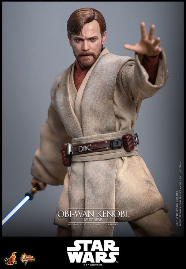 Star Wars: Episode III - Revenge of the Sith Movie Masterpiece Akció Figura 1/6 Obi-Wan Kenobi (Mustafar) 31 cm Star Wars: Episode III - Revenge of the Sith Movie Masterpiece Akció Figura 1/6 Obi-Wan Kenobi (Mustafar) 31 cm