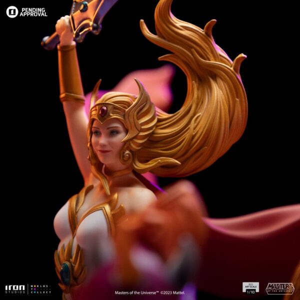 Masters of the Universe BDS Art Scale Szobor 1/10 She-Ra and Swiftwind 42 cm