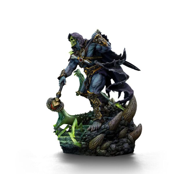 Masters of the Universe Deluxe Art Scale Szobor 1/10 Skeletor Unleashed 23 cm