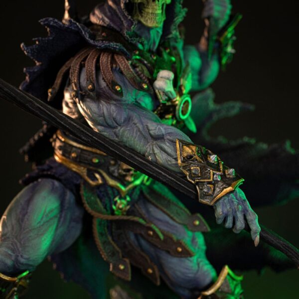 Masters of the Universe Deluxe Art Scale Szobor 1/10 Skeletor Unleashed 23 cm