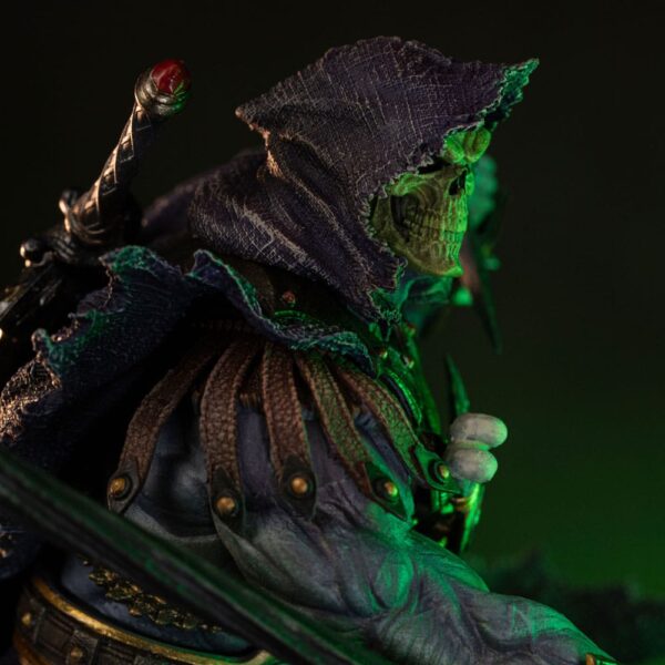 Masters of the Universe Deluxe Art Scale Szobor 1/10 Skeletor Unleashed 23 cm
