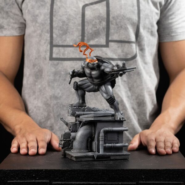 Teenage Mutant Ninja Turtles Art Scale Szobor 1/10 Michelangelo Black and White Variant 26 cm heo exclusive Teenage Mutant Ninja Turtles Art Scale Szobor 1/10 Michelangelo Black and White Variant 26 cm heo exclusive