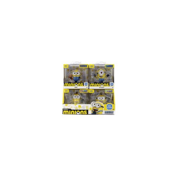 Minions Nano Metalfigs Diecast Mini Figuras Wave 1 5 cm Assortment (12)