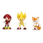 Sonic the Hedgehog Nano Metalfigs Diecast Mini Figuras 3-Pack 5 cm