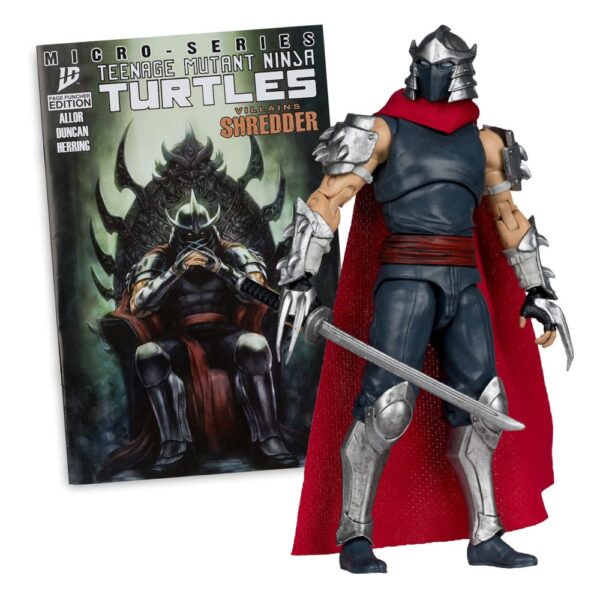 Teenage Mutant Ninja Turtles Page Punchers Akció Figura Shredder 14 cm