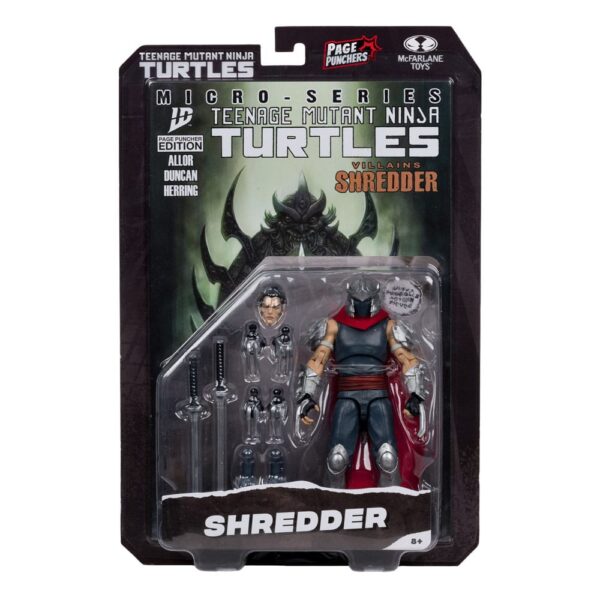 Teenage Mutant Ninja Turtles Page Punchers Akció Figura Shredder 14 cm