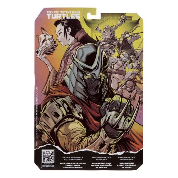 Teenage Mutant Ninja Turtles Page Punchers Akció Figura Shredder 14 cm