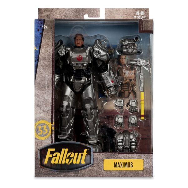 Fallout Akció Figura Maximus 19 cm Fallout Akció Figura Maximus 19 cm