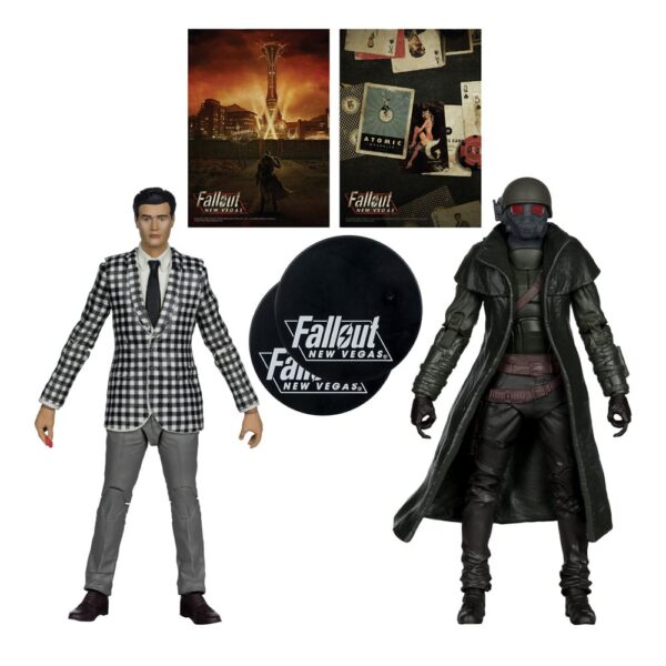 Fallout: New Vegas Szobor 2-Pack Riot Ranger Armor & Benny Survivor 18 cm Fallout: New Vegas Szobor 2-Pack Riot Ranger Armor & Benny Survivor 18 cm