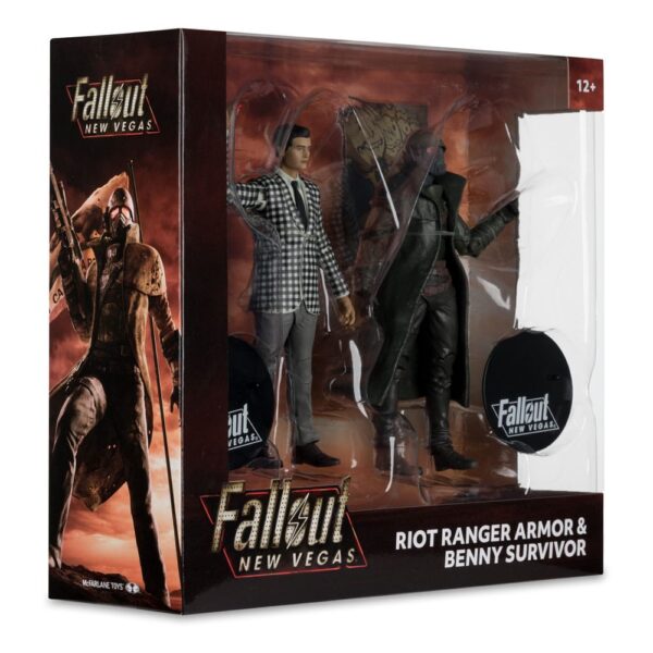 Fallout: New Vegas Szobor 2-Pack Riot Ranger Armor & Benny Survivor 18 cm Fallout: New Vegas Szobor 2-Pack Riot Ranger Armor & Benny Survivor 18 cm