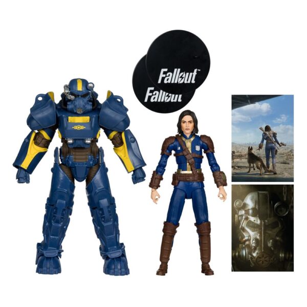 Fallout 4 Szobor 2-Pack T-60 Vault Tec & Sole Survivor 18 cm Fallout 4 Szobor 2-Pack T-60 Vault Tec & Sole Survivor 18 cm