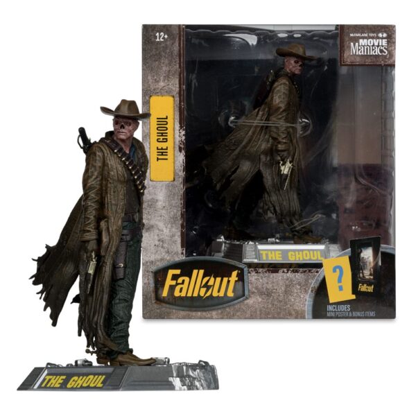 Fallout Movie Maniacs Akció Figura The Ghoul (Season 2) 17 cm Fallout Movie Maniacs Akció Figura The Ghoul (Season 2) 17 cm