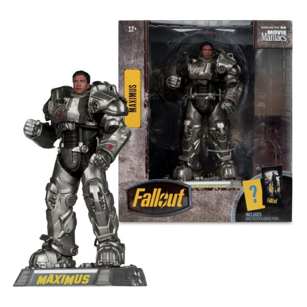 Fallout Movie Maniacs Akció Figura Maximus (Season 2) 17 cm Fallout Movie Maniacs Akció Figura Maximus (Season 2) 17 cm