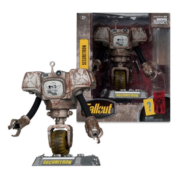 Fallout Movie Maniacs Akció Figura Securitron (Season 2) 15 cm Fallout Movie Maniacs Akció Figura Securitron (Season 2) 15 cm