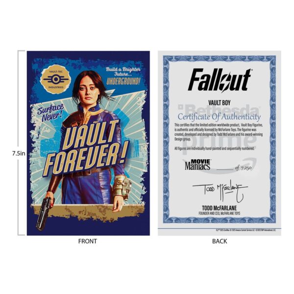 Fallout Movie Maniacs Akció Figura Vault Boy Version 2 14 cm Fallout Movie Maniacs Akció Figura Vault Boy Version 2 14 cm