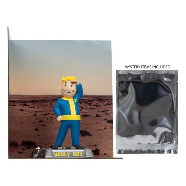 Fallout Movie Maniacs Akció Figura Vault Boy Version 3 14 cm Fallout Movie Maniacs Akció Figura Vault Boy Version 3 14 cm