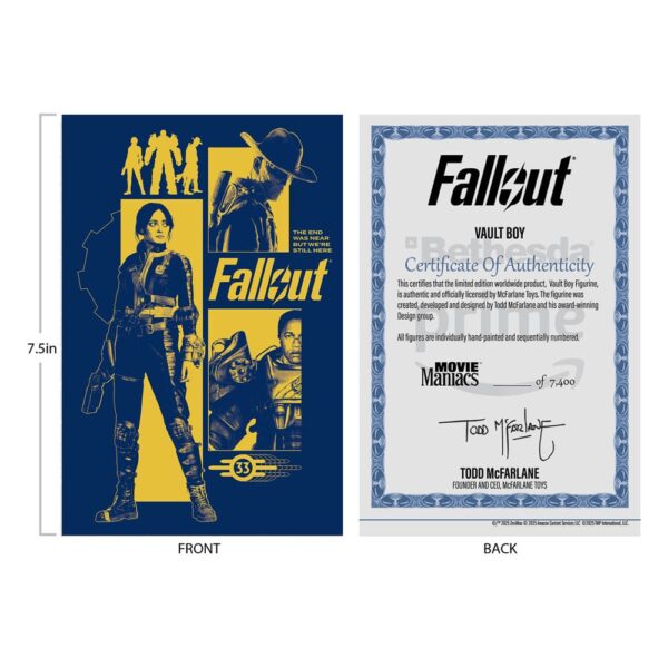 Fallout Movie Maniacs Akció Figura Vault Boy Version 3 14 cm Fallout Movie Maniacs Akció Figura Vault Boy Version 3 14 cm