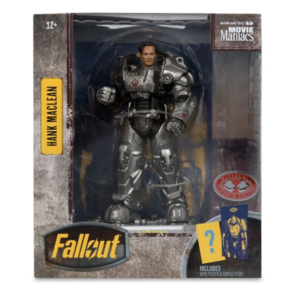 Fallout Movie Maniacs Akció Figura Hank Maclean (Season 2) (Red Platinum Edition) 17 cm Fallout Movie Maniacs Akció Figura Hank Maclean (Season 2) (Red Platinum Edition) 17 cm