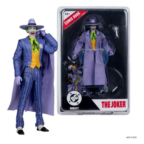 DC Direct Page Punchers Akció Figura The Joker (Crisis on Infinite Earths) 18 cm