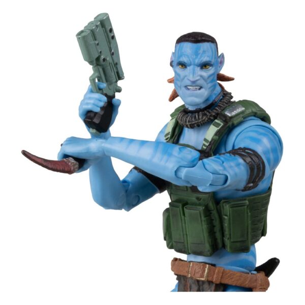 Avatar: Fire and Ash Akció Figura Quaritch (Ash Recom) (Gold Label) 18 cm
