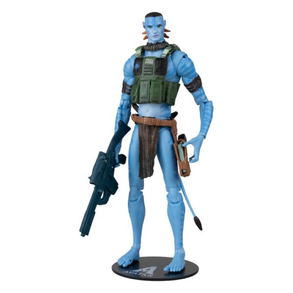 Avatar: Fire and Ash Akció Figura Quaritch (Ash Recom) (Gold Label) 18 cm