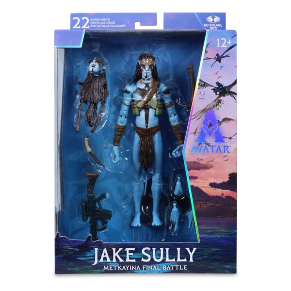 Avatar: Fire and Ash Akció Figura Jake Sully (Metkayina Final Battle) 18 cm
