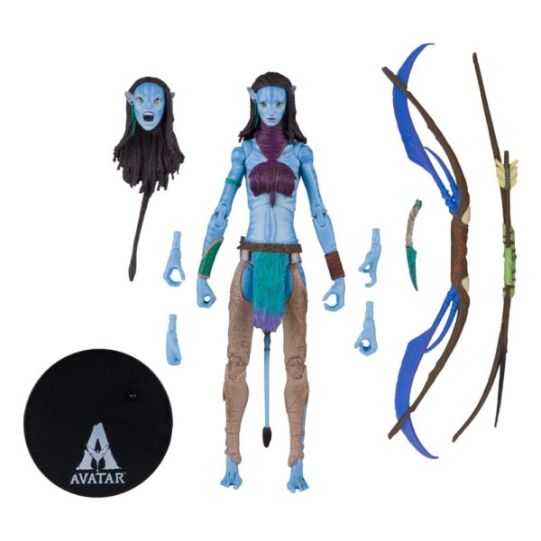 Avatar: Fire and Ash Akció Figura Neytiri (Omatikaya Warrior) 18 cm