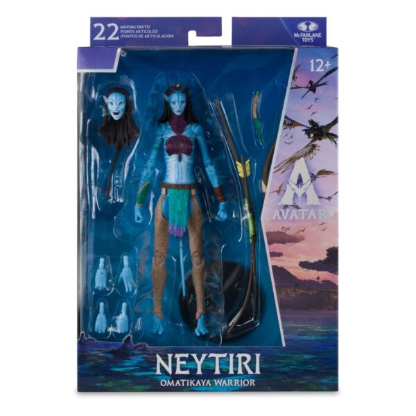 Avatar: Fire and Ash Akció Figura Neytiri (Omatikaya Warrior) 18 cm