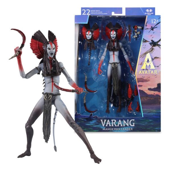 Avatar: Fire and Ash Akció Figura Varang (Mangkwan Leader) 18 cm