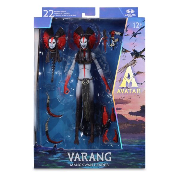 Avatar: Fire and Ash Akció Figura Varang (Mangkwan Leader) 18 cm