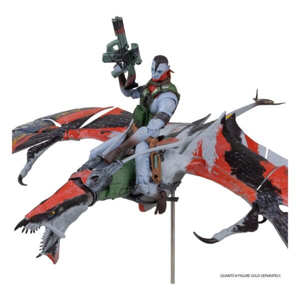 Avatar: Fire and Ash Akció Figura Quaritch's new Banshee
