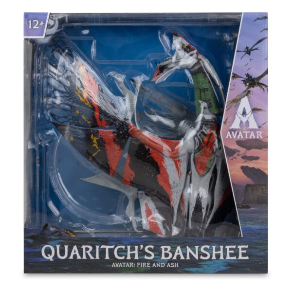 Avatar: Fire and Ash Akció Figura Quaritch's new Banshee