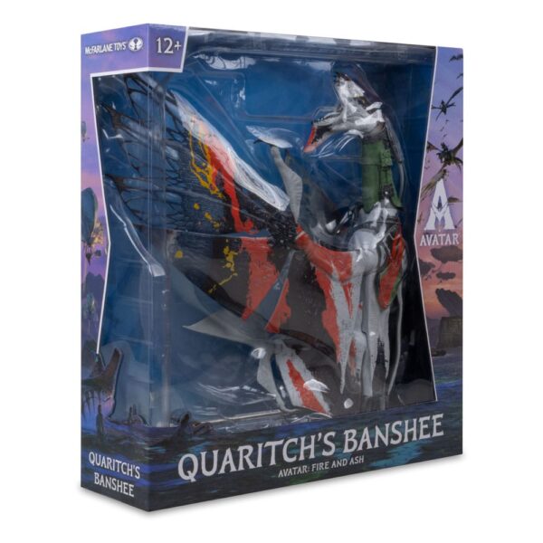 Avatar: Fire and Ash Akció Figura Quaritch's new Banshee