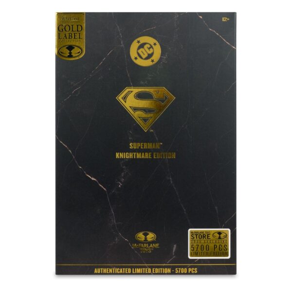 DC Multiverse Akció Figura Superman (Future State) (Knightmare) (Gold Label) 18 cm