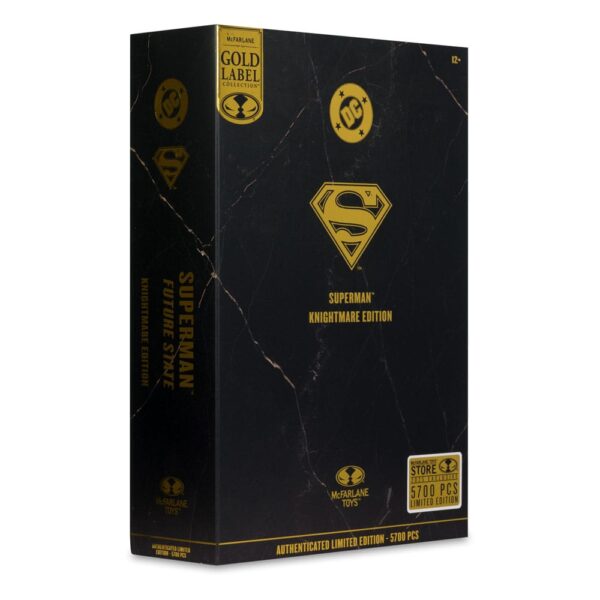 DC Multiverse Akció Figura Superman (Future State) (Knightmare) (Gold Label) 18 cm