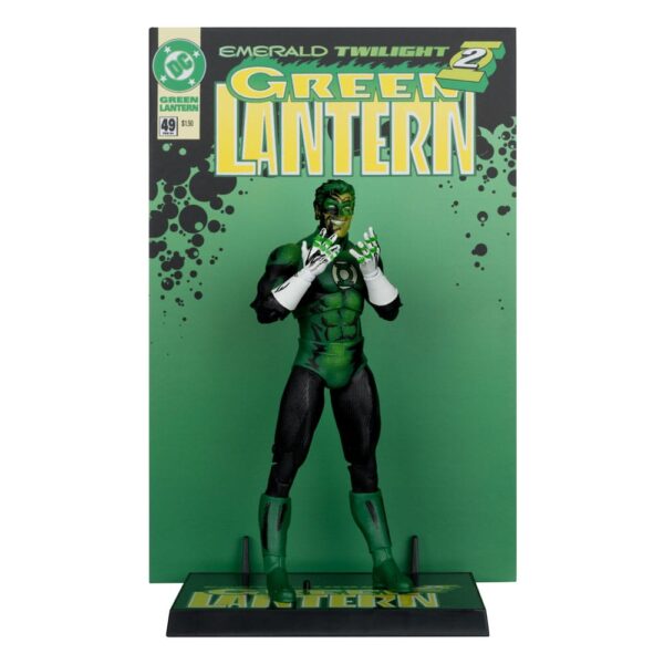 DC Multiverse McFarlane Cover Recreations Akció Figura Green Lantern (Emerald Twilight) (Gold Label) 18 cm DC Multiverse McFarlane Cover Recreations Akció Figura Green Lantern (Emerald Twilight) (Gold Label) 18 cm