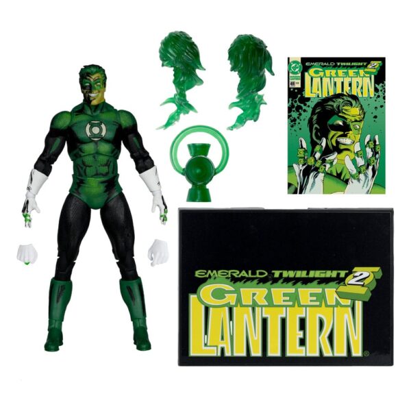 DC Multiverse McFarlane Cover Recreations Akció Figura Green Lantern (Emerald Twilight) (Gold Label) 18 cm DC Multiverse McFarlane Cover Recreations Akció Figura Green Lantern (Emerald Twilight) (Gold Label) 18 cm