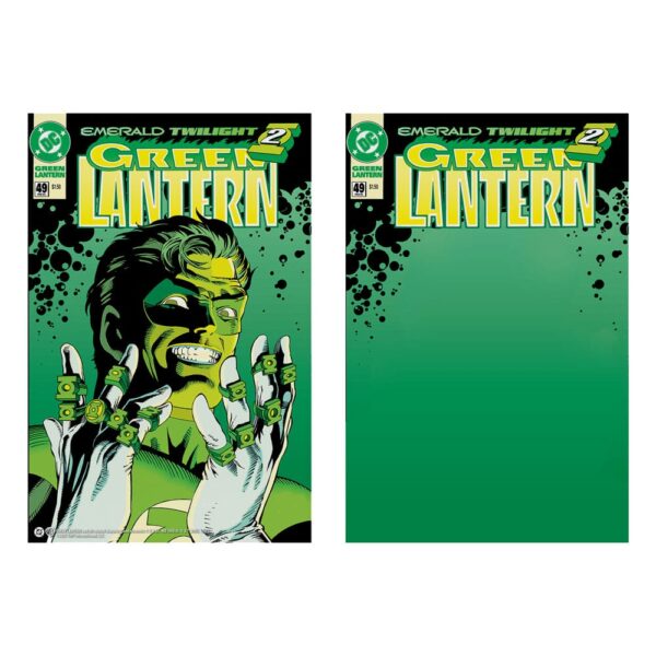 DC Multiverse McFarlane Cover Recreations Akció Figura Green Lantern (Emerald Twilight) (Gold Label) 18 cm DC Multiverse McFarlane Cover Recreations Akció Figura Green Lantern (Emerald Twilight) (Gold Label) 18 cm