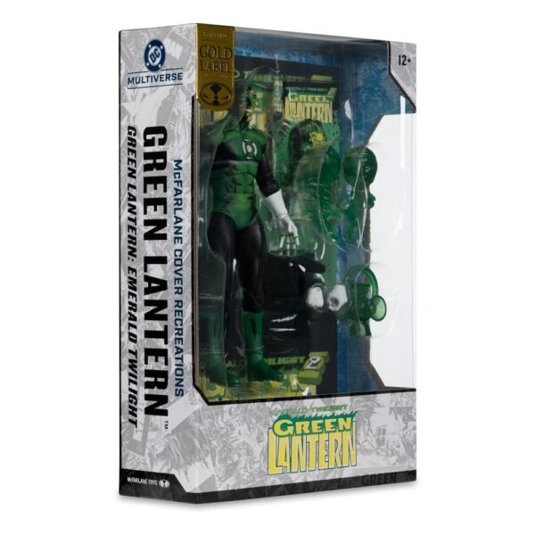 DC Multiverse McFarlane Cover Recreations Akció Figura Green Lantern (Emerald Twilight) (Gold Label) 18 cm DC Multiverse McFarlane Cover Recreations Akció Figura Green Lantern (Emerald Twilight) (Gold Label) 18 cm